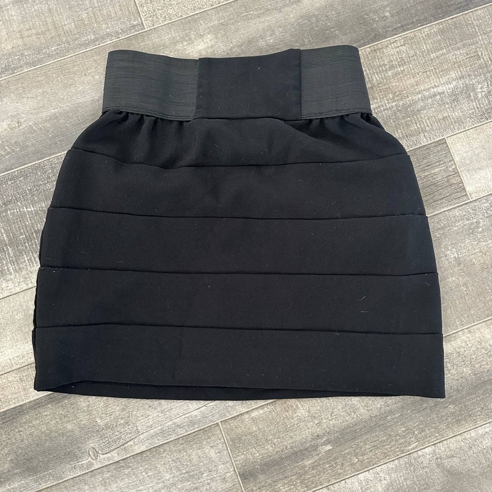 Love Me More black skirt in a size Large